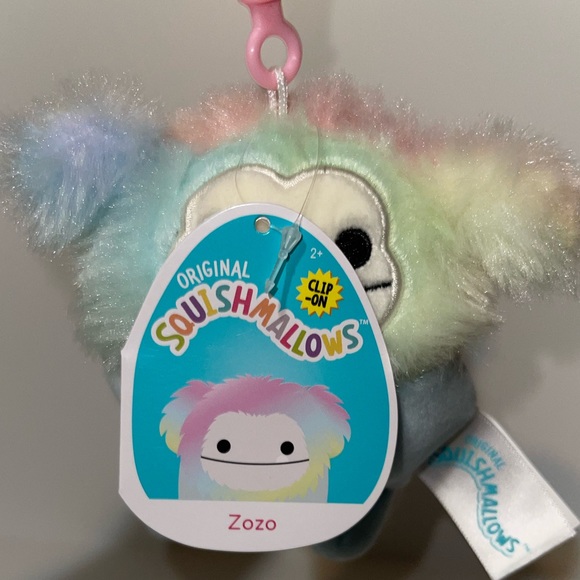Squishmallows Zozo the Bigfoot 3.5" Clip 2022! WALGREENS EXCLUSIVE - Picture 5 of 5